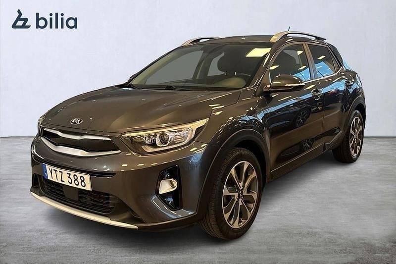 Grå Begagnad 2018 Kia Stonic SUV | 154 000 kr (Marknadspris) - Bild 1/3