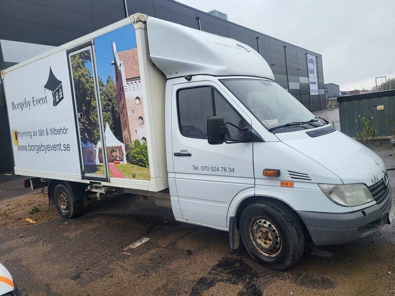 Vit Begagnad 2003 Mercedes Sprinter Van | 43 000 kr - Bild 1/3