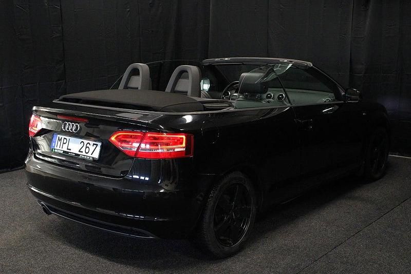 Begagnad Audi A3 Cabriolet Comfort 140 HK (102 kW) 2010 Svart Cab