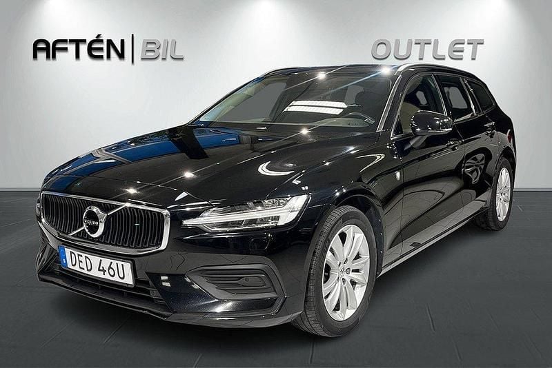 Svart (black solid stone) Begagnad 2019 Volvo V60 Momentum Kombi | 269 900 kr (Bra pris) - Bild 1/3