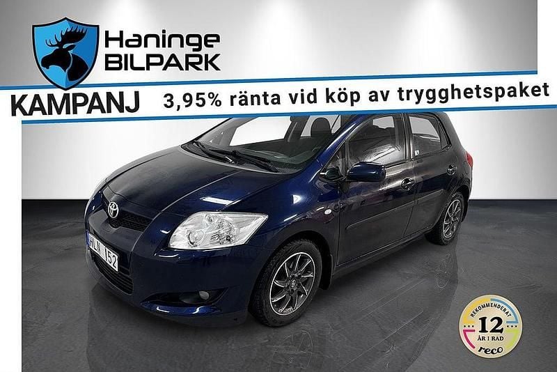 Blå Begagnad 2008 Toyota Auris Halvkombi | 29 995 kr (Bra pris) - Bild 1/3