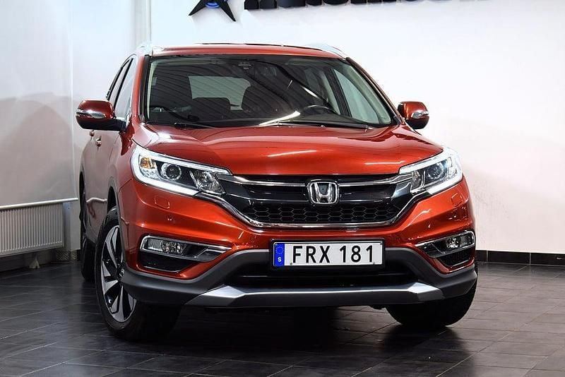 Begagnad Honda CR-V Executive 160 HK (117 kW) 2016 Röd SUV