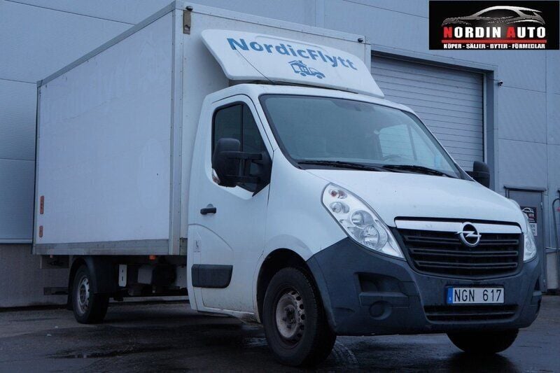 Vit Begagnad 2013 Opel Movano Van | 174 900 kr (Marknadspris) - Bild 1/4