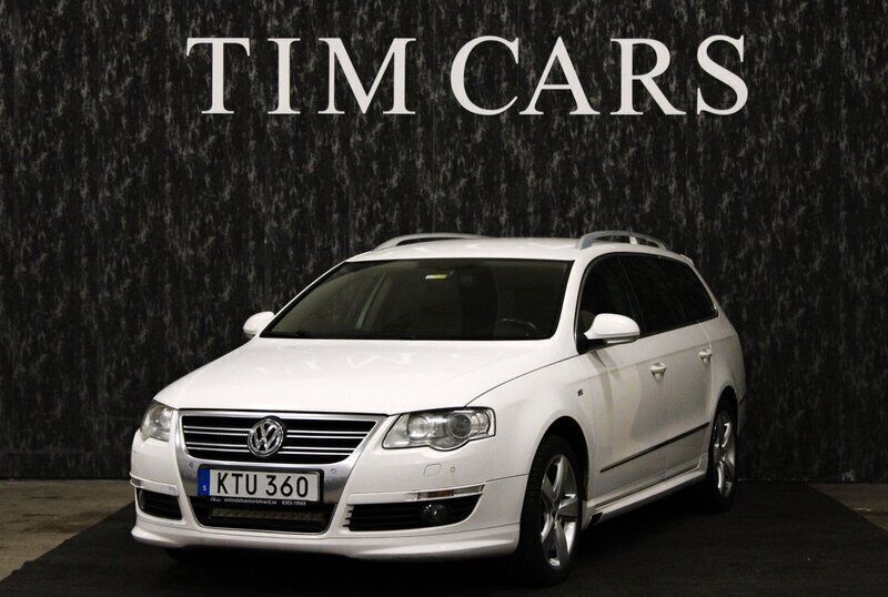 Vit Begagnad 2010 VW Passat Sportline Kombi | 43 999 kr (Marknadspris) - Bild 1/4