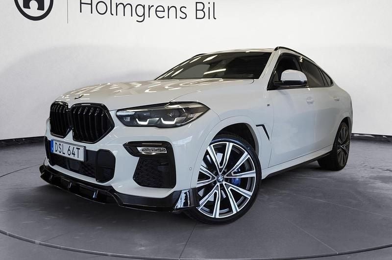 Vit Begagnad 2021 BMW X6 M Sport SUV | 659 900 kr (Bra pris) - Bild 1/4