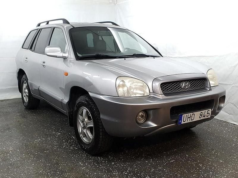 Begagnad Hyundai Santa Fe 173 HK (127 kW) 2003 Blå SUV