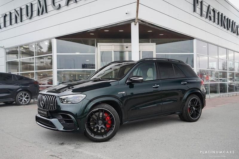 Grön Begagnad 2023 Mercedes GLE63 AMG AMG SUV | 1 349 000 kr - Bild 1/4