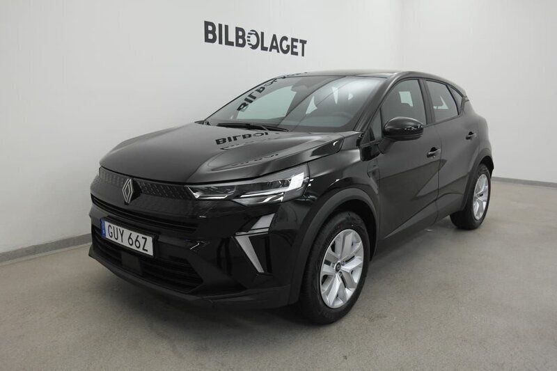 Svart Ny 2024 Renault Captur Evolution SUV | 279 900 kr (Marknadspris) - Bild 1/4