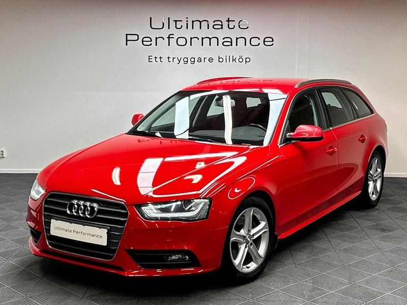 Röd Begagnad 2013 Audi A4 Kombi | 109 000 kr (Marknadspris) - Bild 1/4