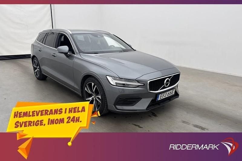 Grå Begagnad 2020 Volvo V60 Momentum Kombi | 323 900 kr (Marknadspris) - Bild 1/3