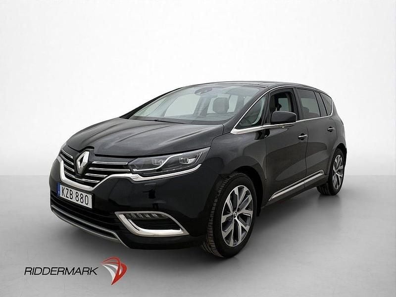 Begagnad Renault Espace Zen 160 HK (117 kW) 2018 Svart Minibuss