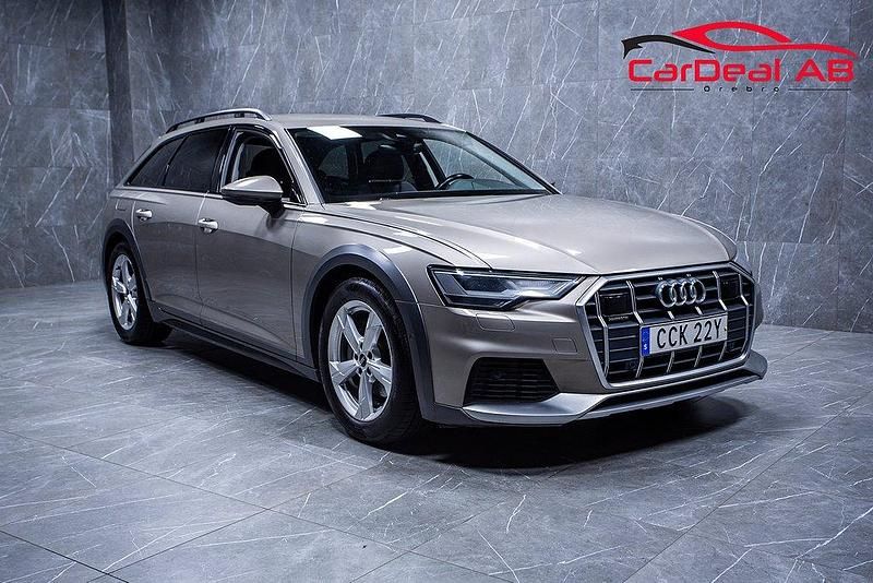 Ljusbrun (brun) Begagnad 2021 Audi A6 Allroad Kombi | 309 800 kr (Bra pris) - Bild 1/4