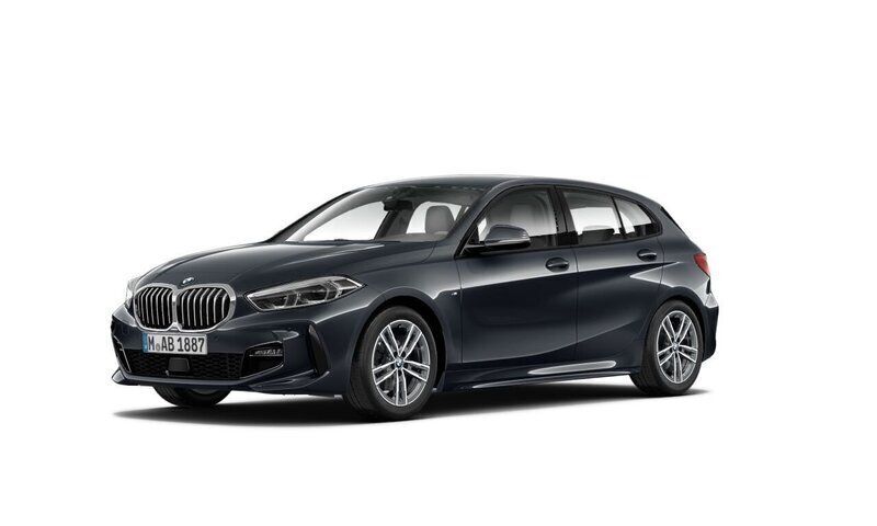 Storm bay metallic Begagnad 2019 BMW 118 Sport Line Halvkombi | 229 500 kr (Dyr) - Bild 1/4