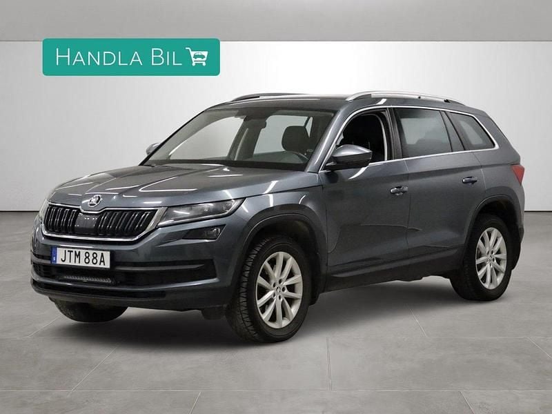Grå Begagnad 2021 Skoda Kodiaq Business Line SUV | 279 900 kr (Bra pris) - Bild 1/4