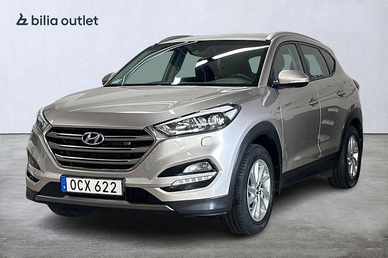 Ljusbrun Begagnad 2016 Hyundai Tucson Comfort SUV | 159 900 kr (Marknadspris) - Bild 1/3