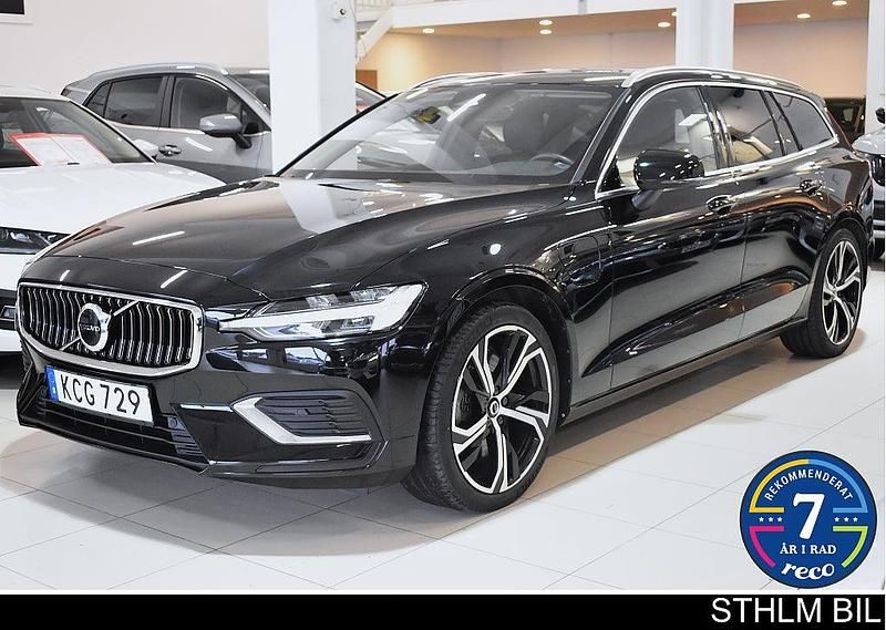 Svart Begagnad 2022 Volvo V60 Inscription Kombi | 399 000 kr (Marknadspris) - Bild 1/4