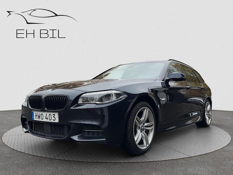 Svart Begagnad 2016 BMW 530 M Sport Kombi | 244 900 kr (Lite dyr) - Bild 1/4