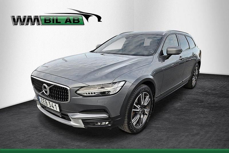 Grå Begagnad 2018 Volvo V90 CC Inscription Kombi | 247 000 kr (Marknadspris) - Bild 1/4