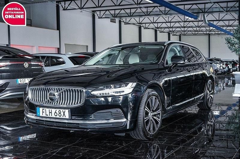 Svart Begagnad 2020 Volvo V90 Inscription Kombi | 309 500 kr (Bra pris) - Bild 1/4