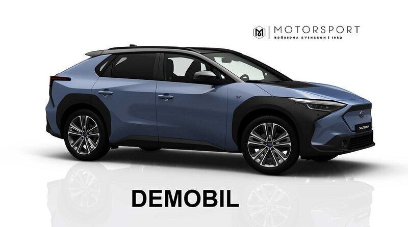 Grå (grå metallic) Begagnad 2023 Subaru Solterra SUV | 484 900 kr (Marknadspris) - Bild 1/1