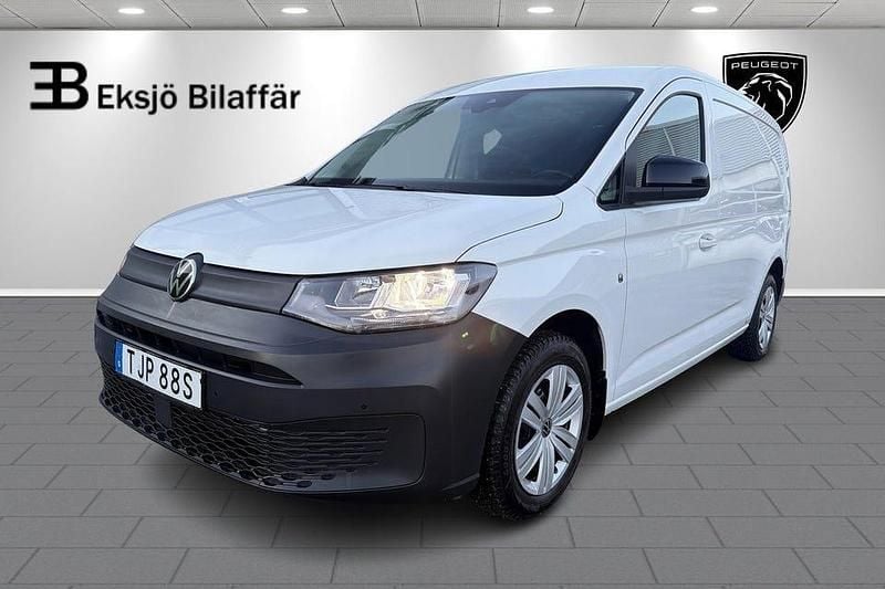 Begagnad VW Caddy Maxi 122 HK (89 kW) 2023 Vit Minibuss