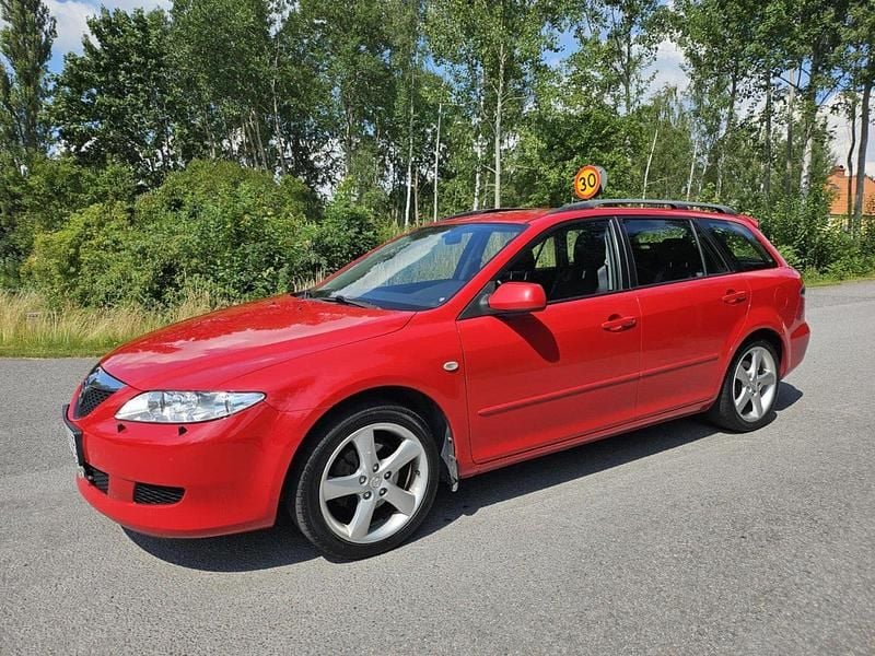 Röd Begagnad 2006 Mazda 6 Kombi | 28 000 kr (Bra pris) - Bild 1/4