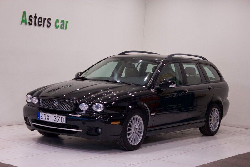 Svart Begagnad 2008 Jaguar X-type Kombi | 59 900 kr - Bild 1/4