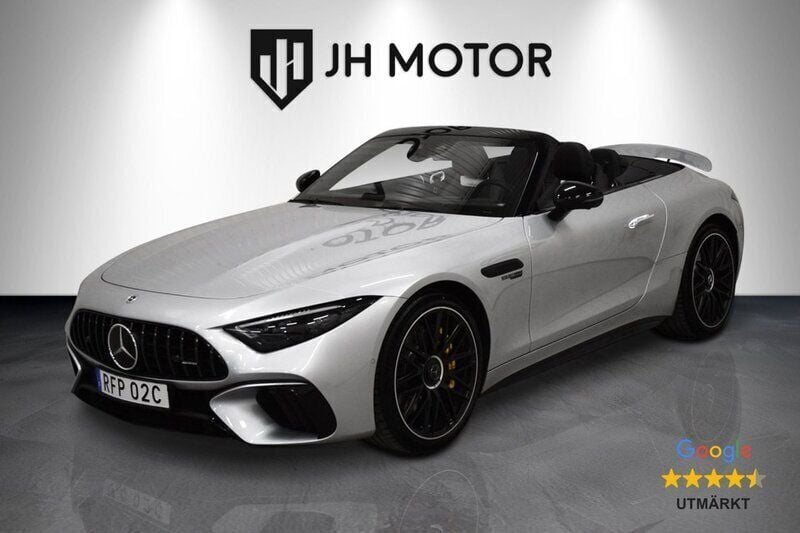 Begagnad Mercedes SL63 AMG AMG 585 HK (430 kW) 2022 Silver Cab