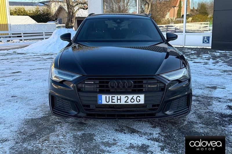 Begagnad Audi A6 S-Line 371 HK (272 kW) 2023 Svart Kombi