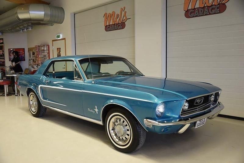 Begagnad Ford Mustang GT 199 HK (146 kW) 1968 Blå Sedan