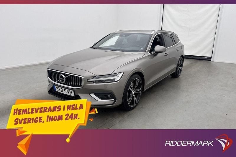 Grå Begagnad 2019 Volvo V60 Inscription Kombi | 274 800 kr (Bra pris) - Bild 1/3