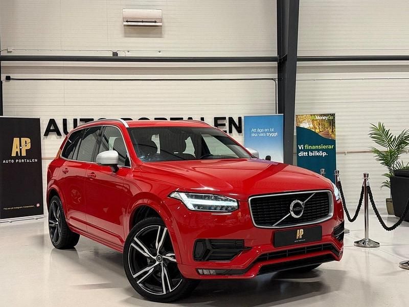 Röd Begagnad 2015 Volvo XC90 R-Design SUV | 299 900 kr (Marknadspris) - Bild 1/4