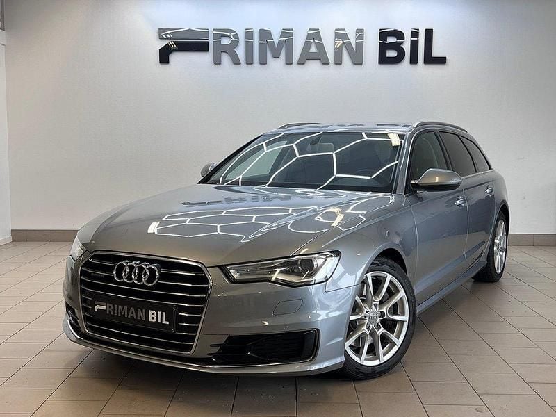 Grå Begagnad 2014 Audi A6 Ambition Kombi | 169 900 kr (Marknadspris) - Bild 1/4