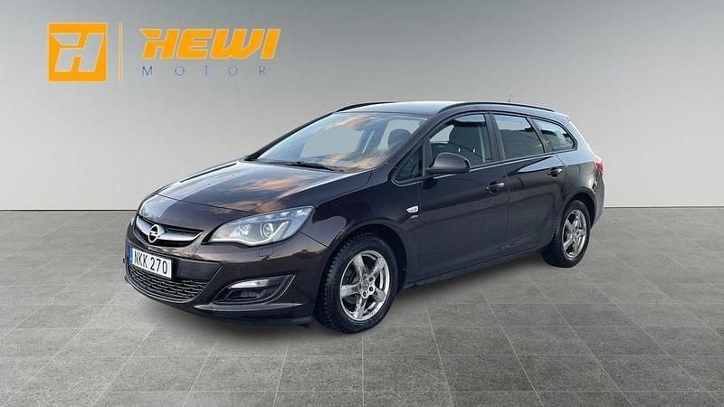 Brun Begagnad 2014 Opel Astra Active Kombi | 49 900 kr (Superpris) - Bild 1/4