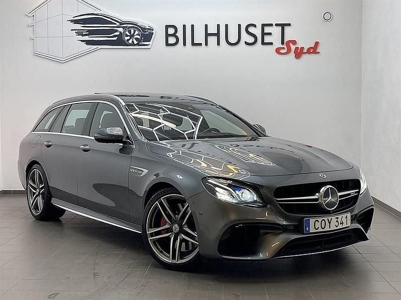 Begagnad Mercedes E63S AMG AMG 612 HK (450 kW) 2018 Grå Kombi