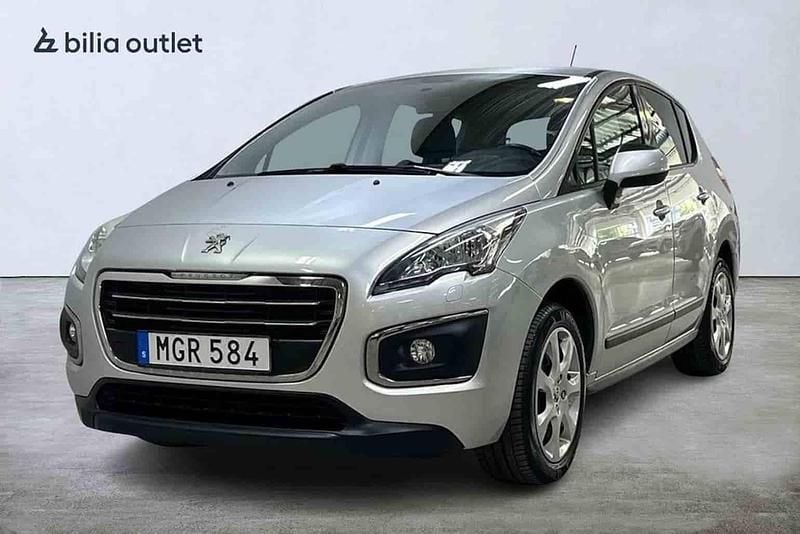 Grå Begagnad 2015 Peugeot 3008 Kombi | 109 900 kr - Bild 1/1