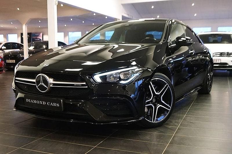 Begagnad Mercedes CLA35 AMG AMG 310 HK (228 kW) 2020 Svart Sportkupé