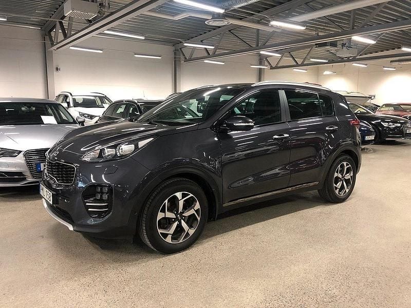 Grå Begagnad 2016 Kia Sportage GT-Line SUV | 189 900 kr (Marknadspris) - Bild 1/4
