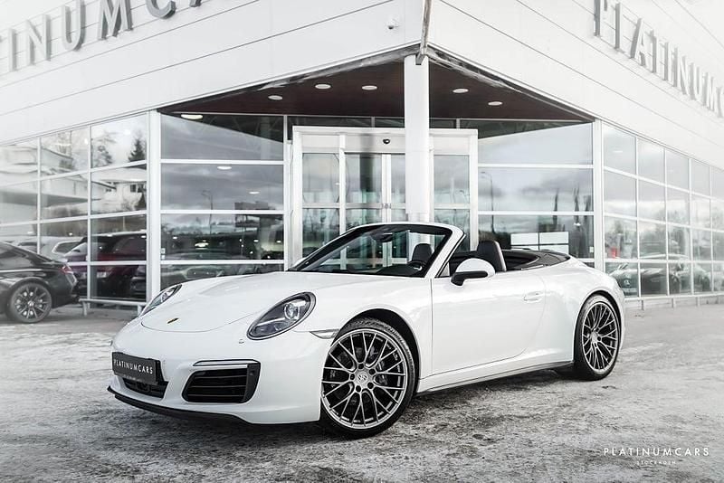 Begagnad 2018 Porsche 911 Carrera 4 Cabriolet Cab | 859 000 kr - Bild 1/4