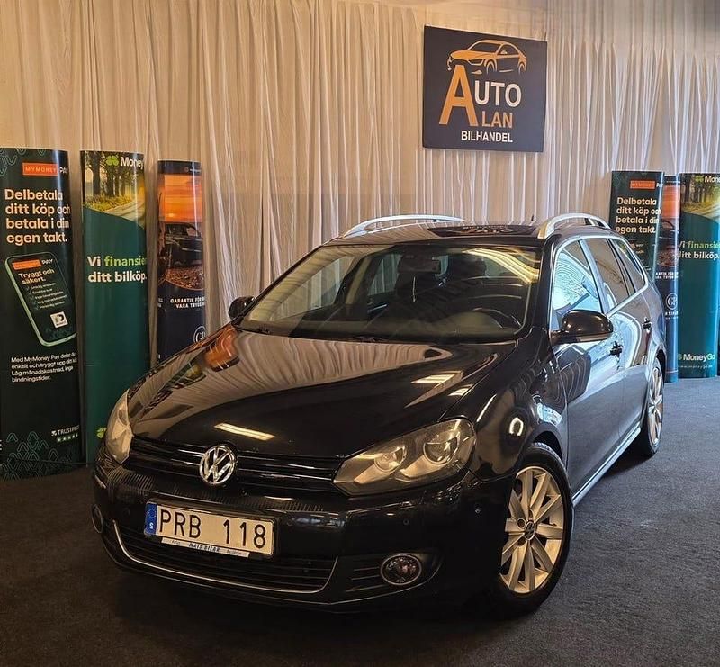 Svart Begagnad 2010 VW Golf VI GT Kombi | 39 900 kr (Marknadspris) - Bild 1/4