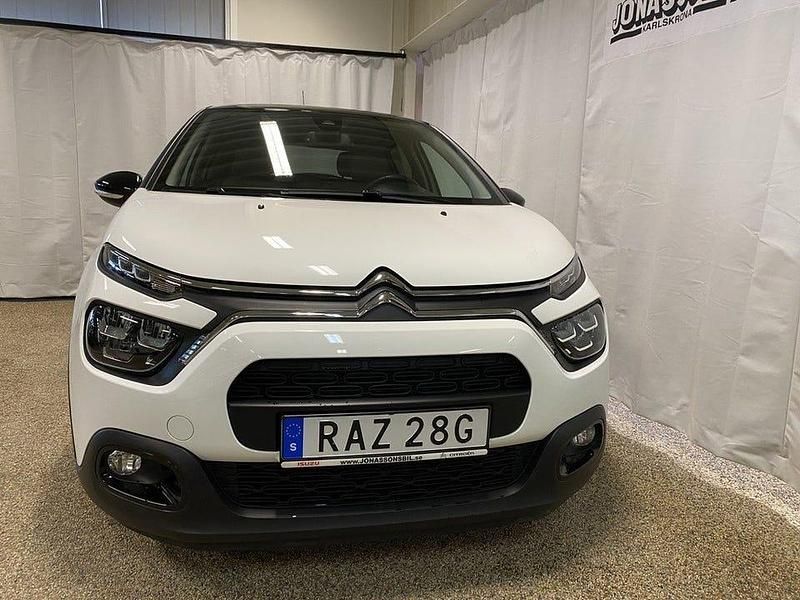 Begagnad Citroën C3 PureTech 110 HK (80 kW) 2023 Vit Halvkombi