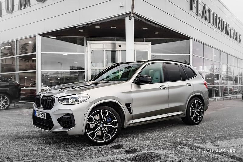 Grå Begagnad 2019 BMW X3 Competition Edition SUV | 579 000 kr (Marknadspris) - Bild 1/4