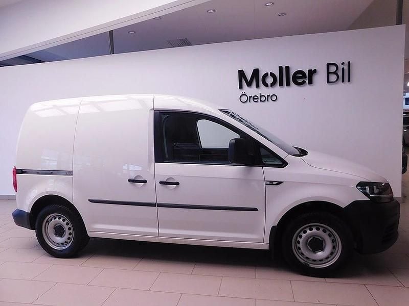 Begagnad VW Caddy 2018 Vit Minibuss