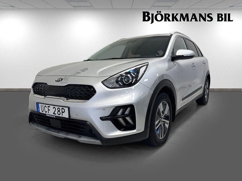Grå Begagnad 2019 Kia Niro Advance SUV | 219 900 kr (Lite dyr) - Bild 1/4