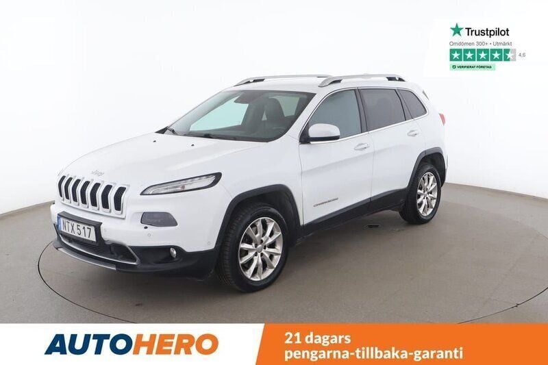 Grön Begagnad 2015 Jeep Cherokee SUV | 149 000 kr - Bild 1/4