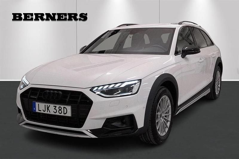 Vit Begagnad 2024 Audi A4 Allroad Comfort Kombi | 419 000 kr (Marknadspris) - Bild 1/4