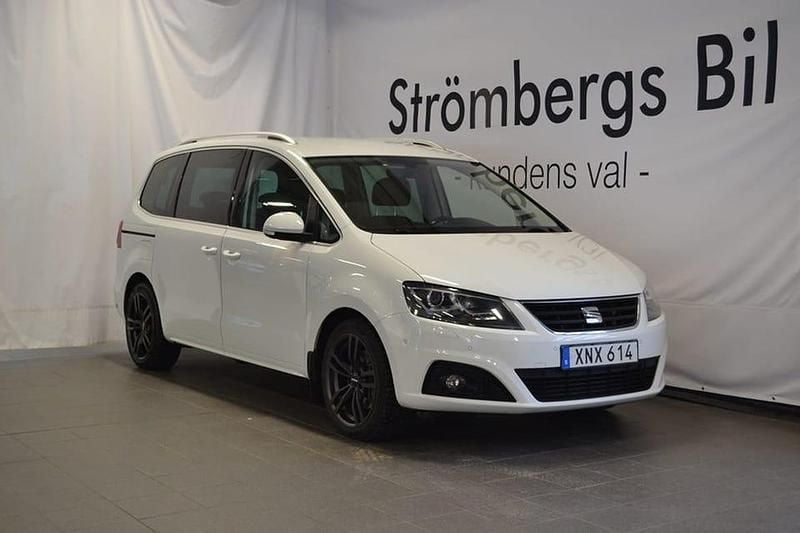 Begagnad Seat Alhambra 151 HK (111 kW) 2016 Vit Minibuss