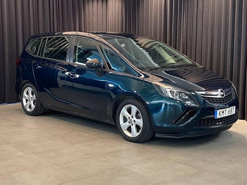 Grön Begagnad 2016 Opel Zafira Tourer Minibuss | 119 500 kr (Bra pris) - Bild 1/4