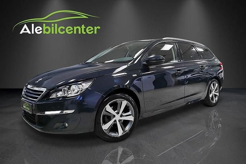 Grå Begagnad 2016 Peugeot 308 SW Active Kombi | 99 900 kr (Marknadspris) - Bild 1/4