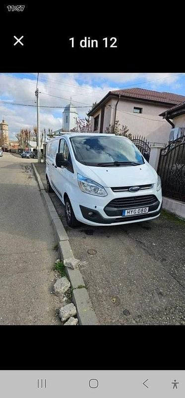 Vit Begagnad 2016 Ford Transit Custom | 114 900 kr (Bra pris) - Bild 1/4